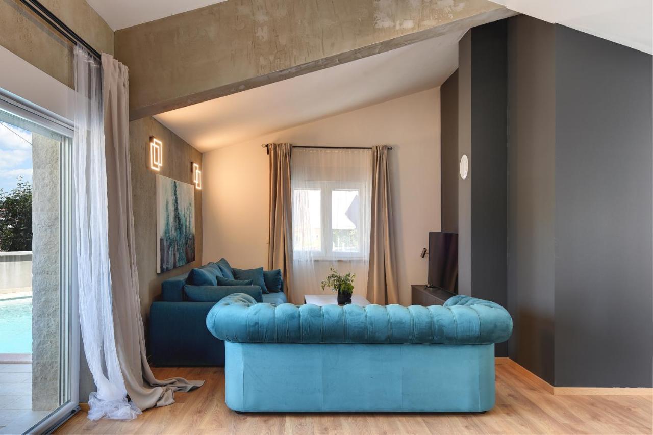 Vila Una With Private Pool Near Rovinj - Open 2022 Rovinjsko Selo Dış mekan fotoğraf